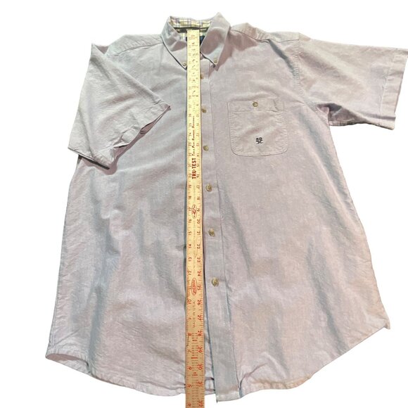 Twenty X Wrangler Blue Short Sleeve Shirt‎ Large Button Up - Picture 3 of 3